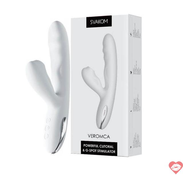 Đại lý Dương vật giả đa năng Svakom Veromca rung thụt toả nhiệt nhánh phụ hút nhập khẩu