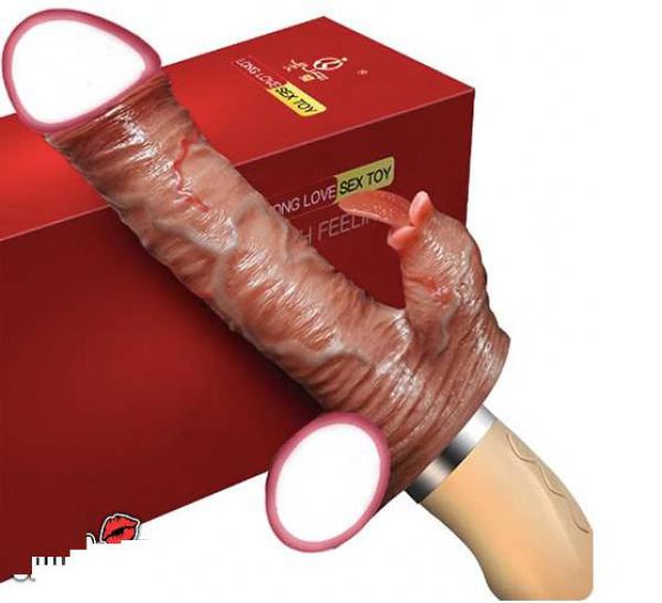 Dương vật giả rung thụt liếm Long Love Sex Toy