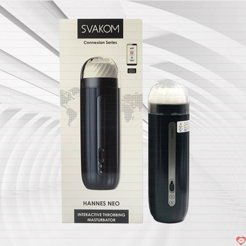 Máy thủ dâm Svakom Hannes Neo cao cấp điều khiển app tiện lợi 
