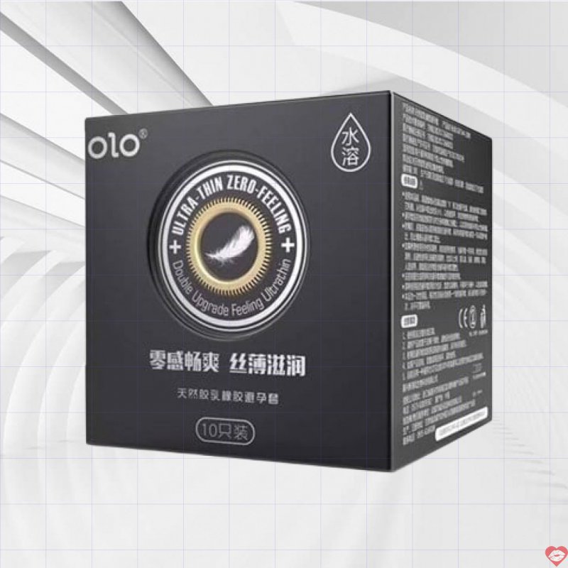 Bao cao su OLO siêu mỏng 0.01 Ultrathin gai hương vani thoải mái 