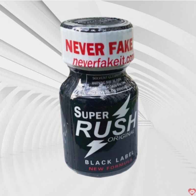 Popper Super Rush Black Label 10ml Mỹ Kích Thích Mạnh Mẽ Sảng Khoái 