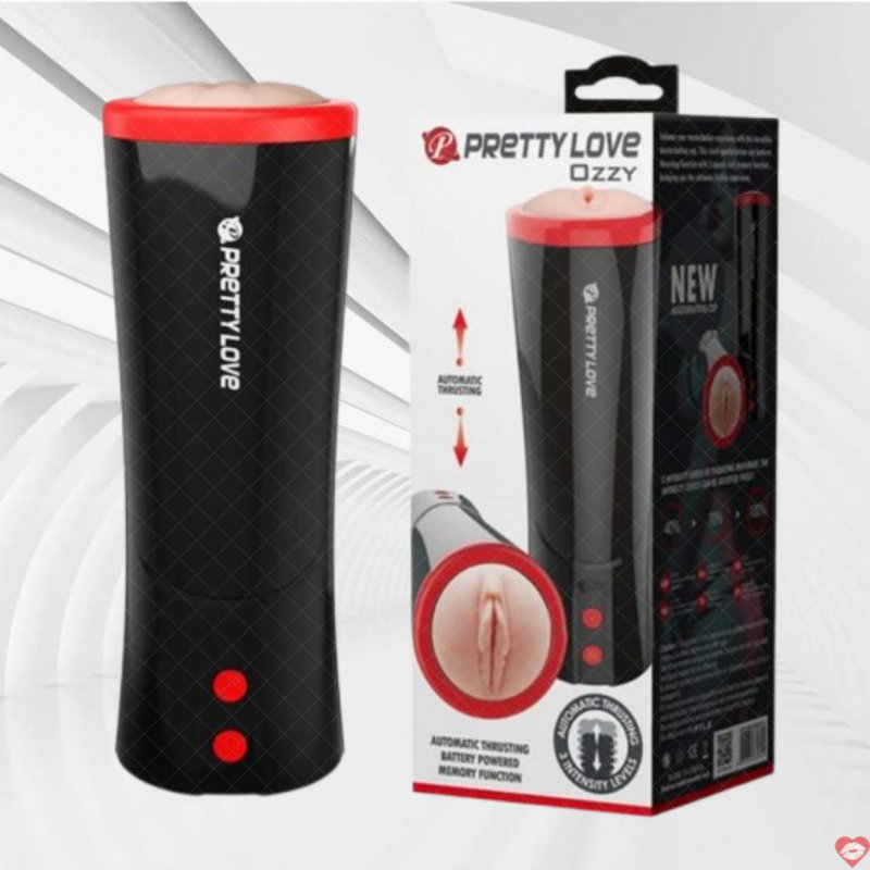 Âm Đạo Giả PrettyLove Ozzy Tự Thụt 3 Chế Độ Rung Thụt 