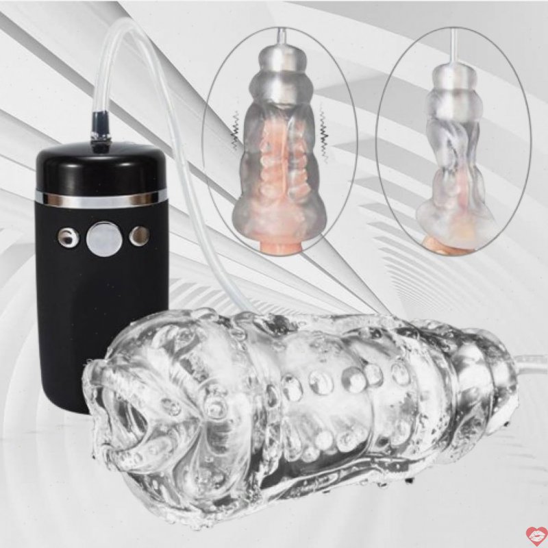 Máy Bú Mút Cu Thủ Dâm Rung Hút Mạnh Giải Tỏa Sinh Lý Nam Giới 