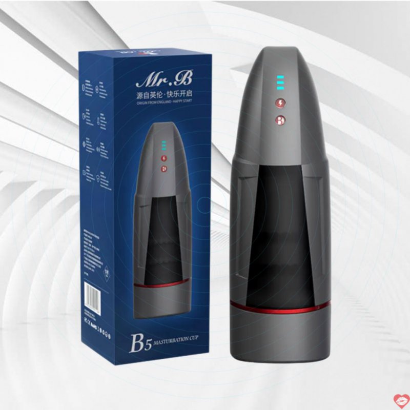 Âm Đạo Giả Mr.B B5 Silicon Rung Sạc Điện Cao Cấp Đa Chức Năng 