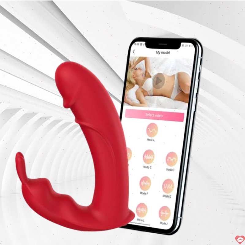 Dương vật giả tai thỏ Mirea kết nối Bluetooth app tiện lợi 