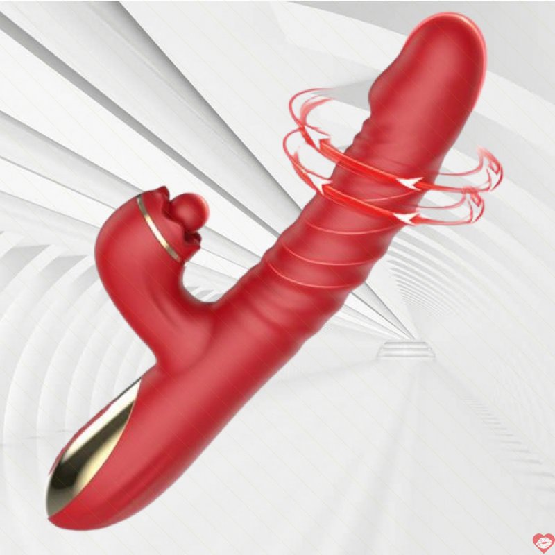 Dương vật giả đa năng Hannibal 4in1 rung thụt thổi hút cực sướng 