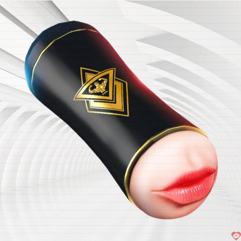 Âm đạo giả Man Fanle miệng silicon rung kích thích cho nam siêu mềm 