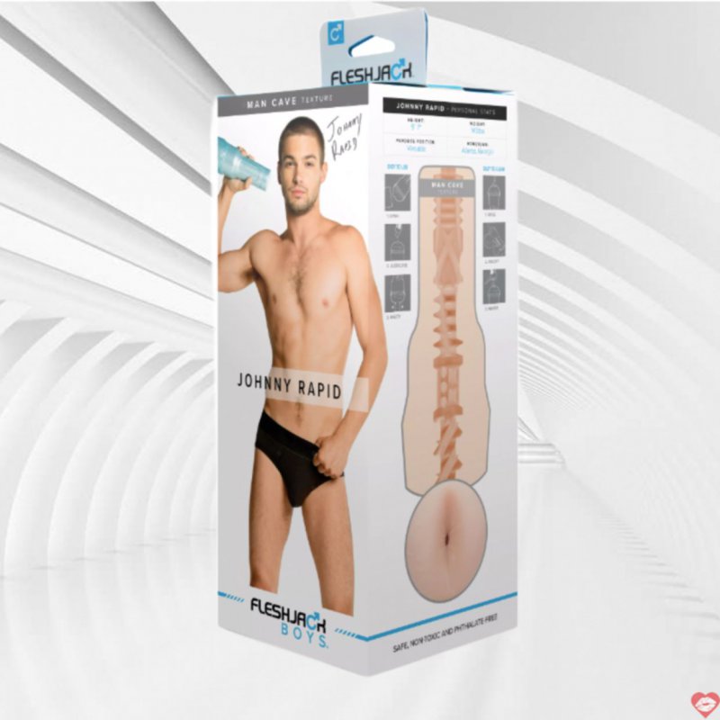 Âm đạo giả Fleshjack Boys Johnny Rapid chất liệu SuperSkin siêu thật 