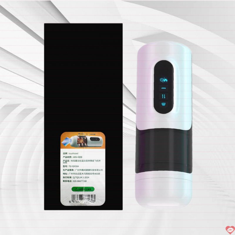 Âm đạo giả Toyschool White rung xoay đa chế độ silicon cao cấp 