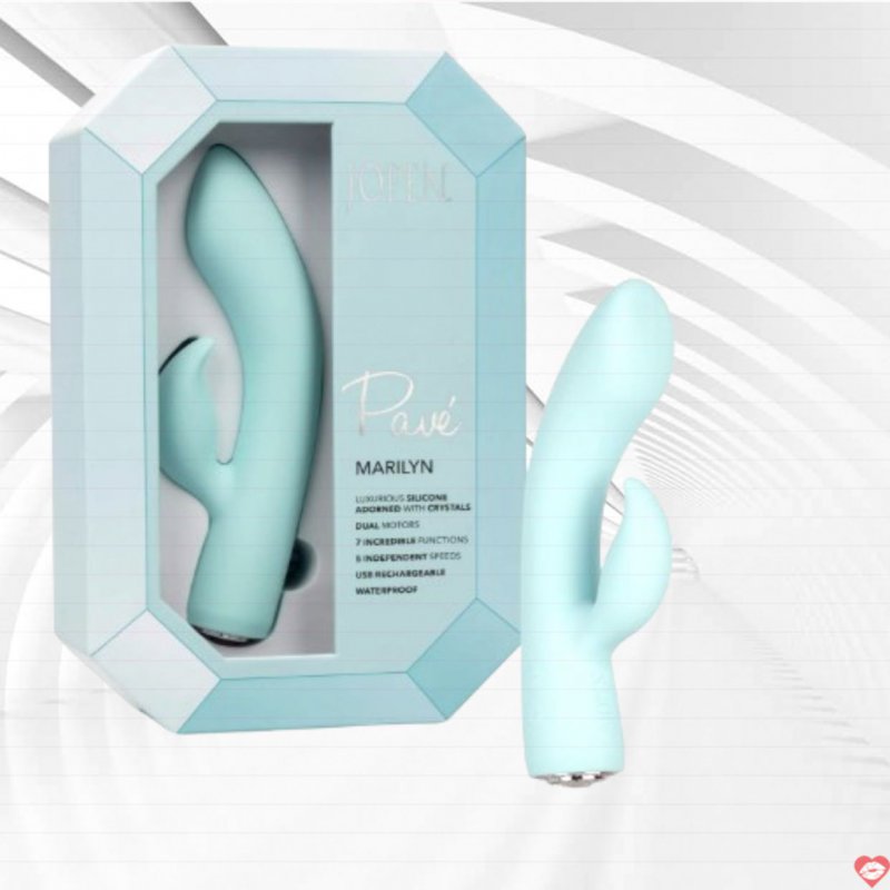 Dương vật giả Jopen Pave Marilyn rung massage đa tần số silicon 