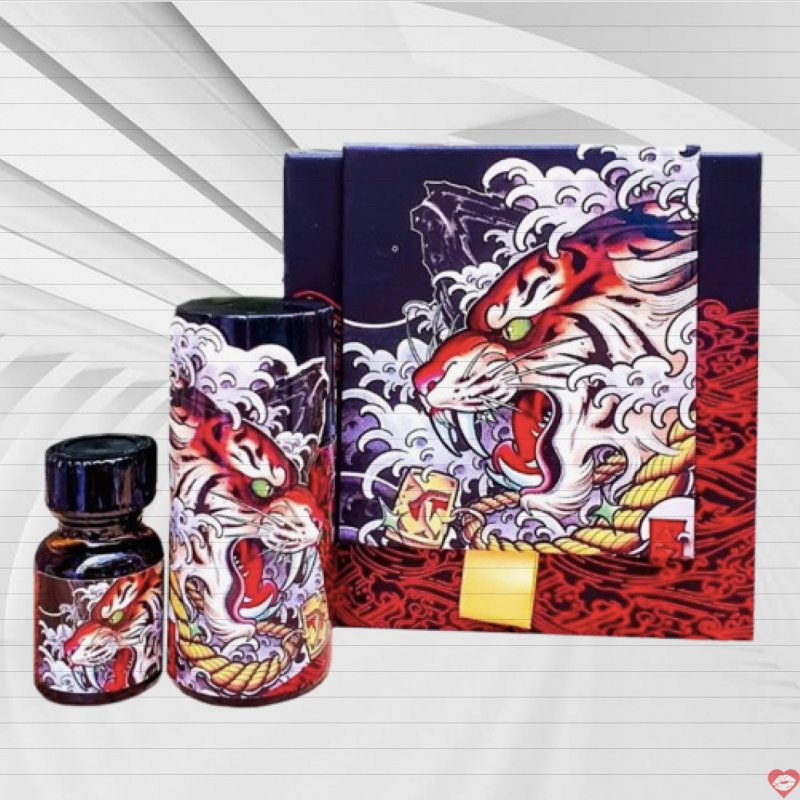 Combo popper con hổ tiger đỏ 50ml chính hãng co giãn cơ bắp 