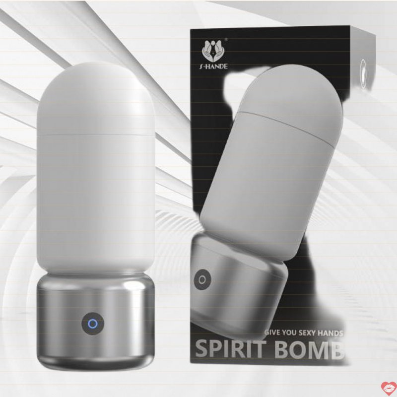 Cốc thủ dâm nam S-Hande Spirit Bomb 2 đầu rung kích thích mạnh mẽ sextoy nam 