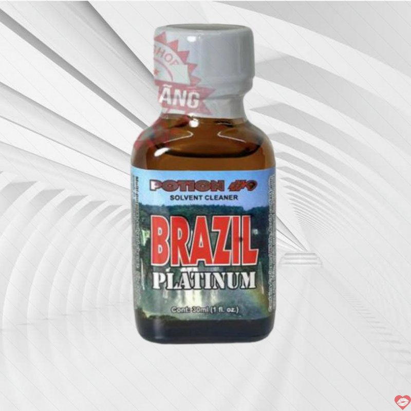Popper Brazil Platinum 30ml chính hãng đậm đặc tăng khoái cảm 