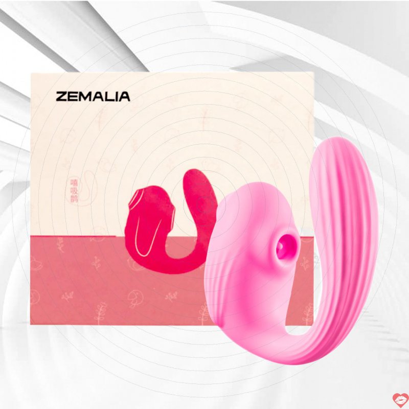 Máy massage Svakom Zemalia si mút rung nhiệt đa chức năng 