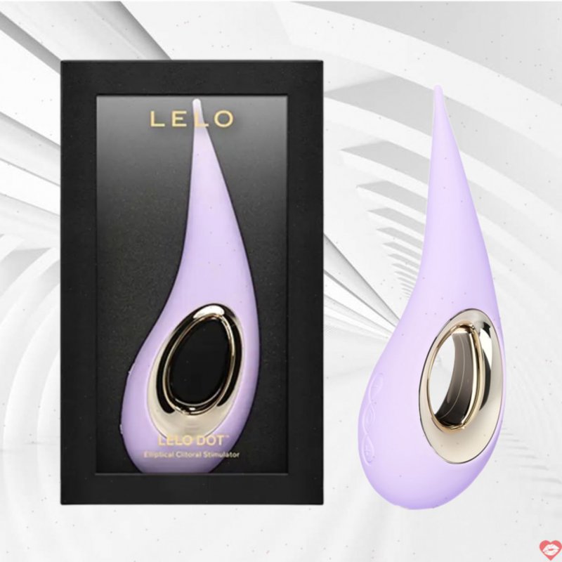 Máy massage âm đạo Lelo Dot đầu mềm cong rung đa kiểu cảm giác mới lạ 